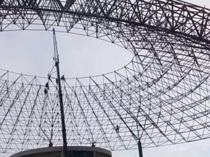 吉安篮球馆球形网架厂家价格